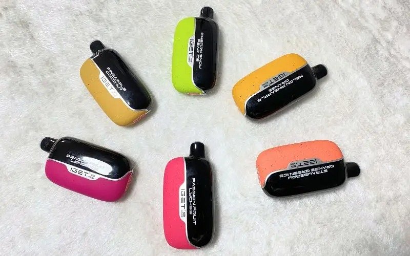 2025 Hot Selling IGET Moon 5000 Puffs Pomegranate Kiwi Ice Disposable Vape Online Shopping 3