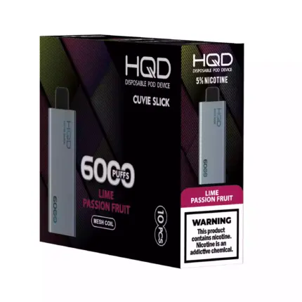 HQD Cuvie Slick Lime Passionfruit Vape Pen Best Price Fast and Safe Shipping to Australia (3)