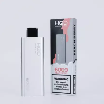 HQD Cuvie Slick Peach Berry Low MOQ 5% Nicotine 2025 Hot Sale Vape (2)