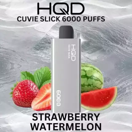 HQD Cuvie Slick Strawberry Watermelon 6000 Puffs Vape Pen No Tax Free Shipping Australia (3)