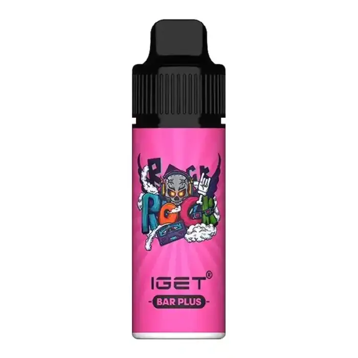 IGET Bar Plus Strawberry Watermelon Ice Original Factory Retail Low MOQ Disposable Vape Pen (1)