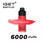 IGET Bar Plus Watermelon Ice Iget Original Factory Vape Pen Best Sale (1)