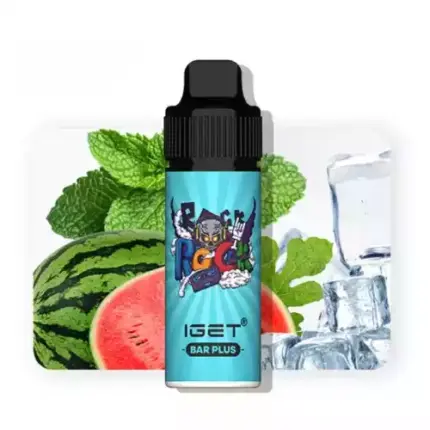 IGET Bar Plus Watermelon Mint Ice Factory Direct Sell Vape Pen (2)