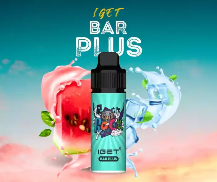 IGET Bar Plus Watermelon Mint Ice Factory Direct Sell Vape Pen (3)