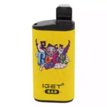 Iget Bar 3500 Puffs Banana Ice Retail Ready 5% Nicotine Disposable Vape Pen In Stock (2)