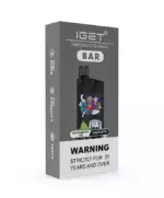 Iget Bar 3500 Puffs Blackberry Ice Super High Quality Disposable Vape Pen (2)