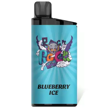 Iget Bar 3500 Puffs Blueberry Ice 12ml Retail Ready Disposable Vape Pen In Stock (4)