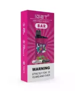 Iget Bar 3500 Puffs Cherry Pomegranate Hot Sale 2025 Disposable Vape Pen In Stock (6)