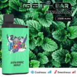 Iget Bar 3500 Puffs Dynamic Mint Original Flavor Hot Sale Disposable Vape Pen In Stock (3)