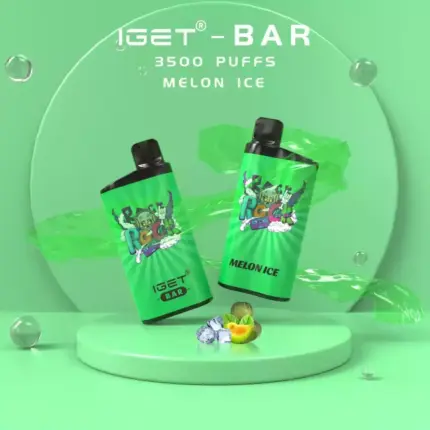 Iget Bar 3500 Puffs Melon Ice Factory Direct Sales Perfect Product Disposable Vape Pen (3)