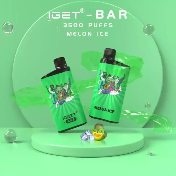 Iget Bar 3500 Puffs Melon Ice Factory Direct Sales Perfect Product Disposable Vape Pen (3)