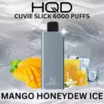 Retail HQD Cuvie Slick Mango Honeydew Ice Vape Low MOQ Factory Stock Available (6)