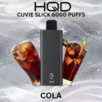 HQD Cuvie Slick 2025 Retail Cola Ice Disposable Vape Pen Australia (5)