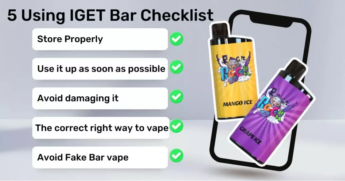 How to Use IGET Bar 3500 Puffs Vape in Australia (2).jpg